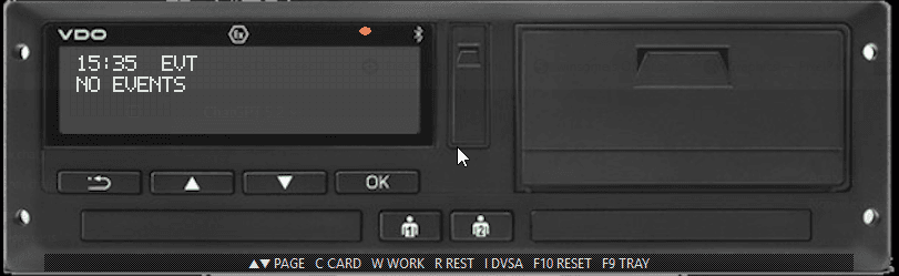 DTCO events screenshot